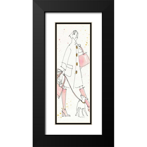 Fashion Feet V Crop Black Modern Wood Framed Art Print with Double Matting by Tavoletti, Anne
