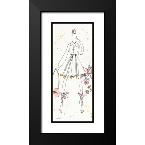 Fashion Feet VIII Black Modern Wood Framed Art Print with Double Matting by Tavoletti, Anne