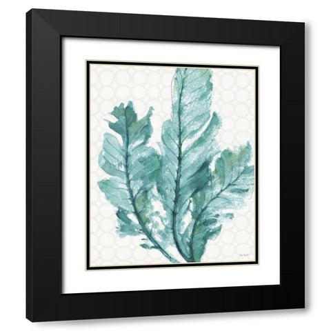 Mixed Greens XXVI Black Modern Wood Framed Art Print with Double Matting by Audit, Lisa