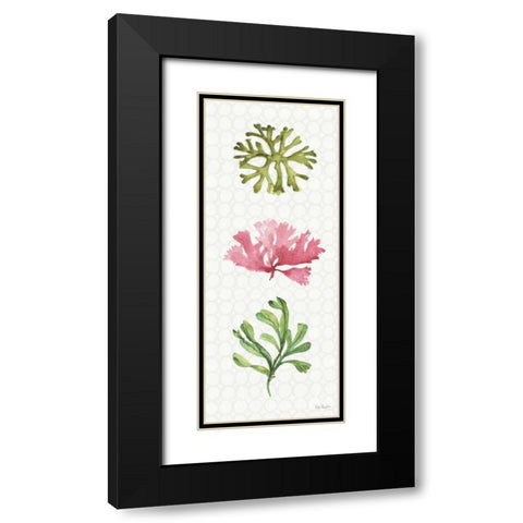 Mixed Greens XXVII Black Modern Wood Framed Art Print with Double Matting by Audit, Lisa