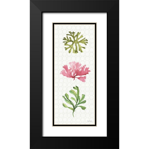 Mixed Greens XXVII Black Modern Wood Framed Art Print with Double Matting by Audit, Lisa