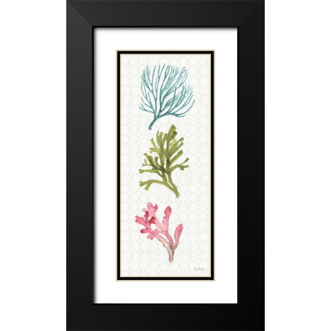Mixed Greens XXVIII Black Modern Wood Framed Art Print with Double Matting by Audit, Lisa