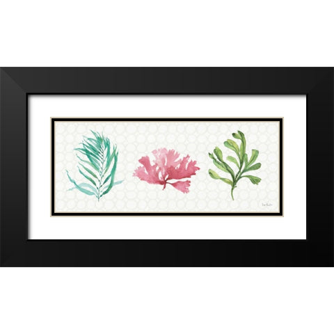Mixed Greens XXXI Black Modern Wood Framed Art Print with Double Matting by Audit, Lisa
