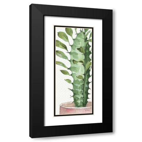 Mixed Greens XLIV Black Modern Wood Framed Art Print with Double Matting by Audit, Lisa