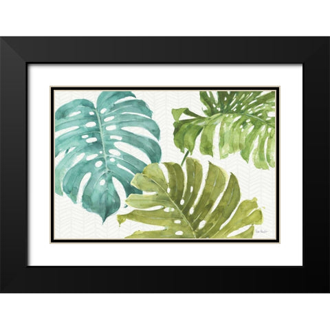 Mixed Greens LXX Black Modern Wood Framed Art Print with Double Matting by Audit, Lisa