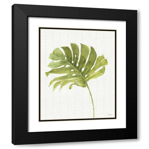 Mixed Greens LXXVII Black Modern Wood Framed Art Print with Double Matting by Audit, Lisa