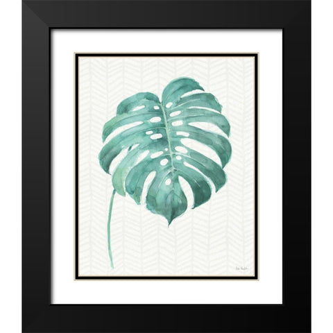 Mixed Greens LXXVIII Black Modern Wood Framed Art Print with Double Matting by Audit, Lisa