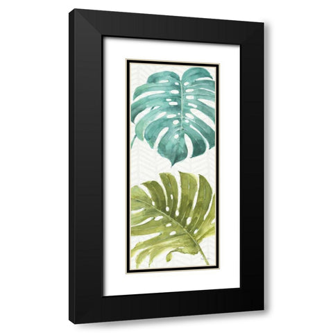 Mixed Greens LXXX Black Modern Wood Framed Art Print with Double Matting by Audit, Lisa