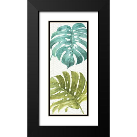 Mixed Greens LXXX Black Modern Wood Framed Art Print with Double Matting by Audit, Lisa