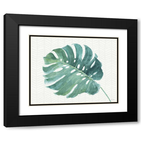 Mixed Greens LXXXII Black Modern Wood Framed Art Print with Double Matting by Audit, Lisa