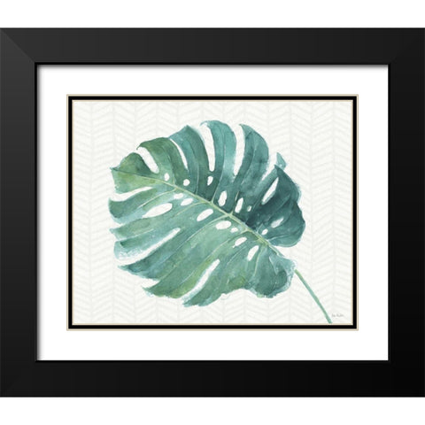 Mixed Greens LXXXII Black Modern Wood Framed Art Print with Double Matting by Audit, Lisa