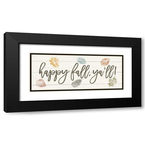 Harvest Sentiments Sign II Black Modern Wood Framed Art Print with Double Matting by Hershey, Moira
