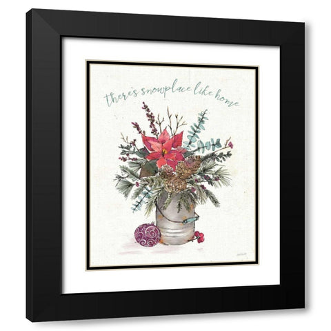 Seasonal Charm III Black Modern Wood Framed Art Print with Double Matting by Tavoletti, Anne