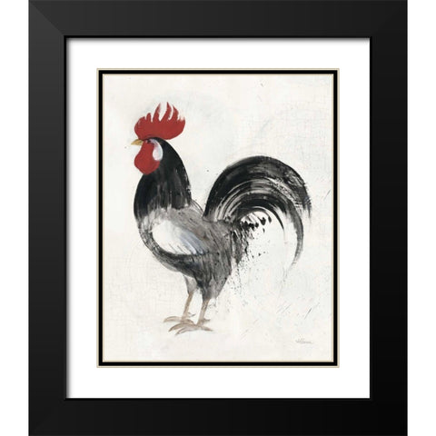 Gents IV Black Modern Wood Framed Art Print with Double Matting by Hristova, Albena