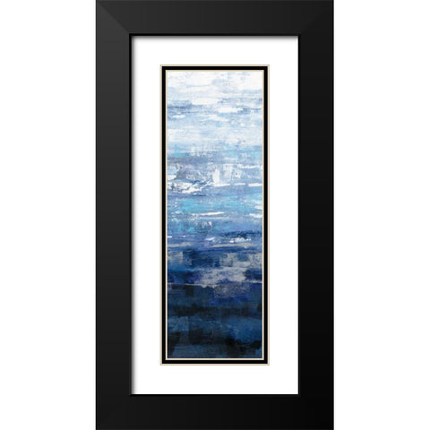 Icelandic Wave III Black Modern Wood Framed Art Print with Double Matting by Vassileva, Silvia