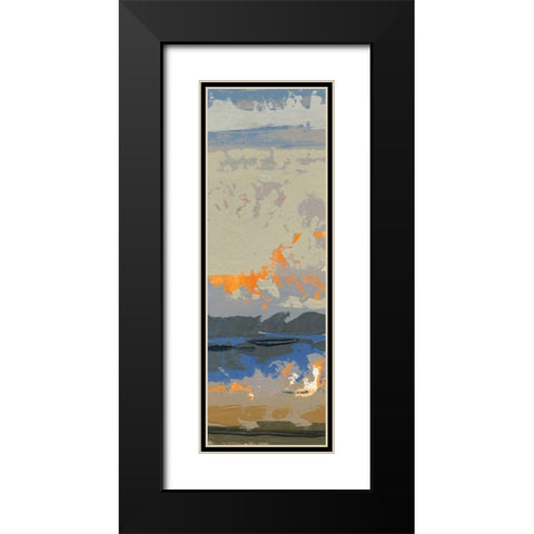 Evening Killala Bay II Black Modern Wood Framed Art Print with Double Matting by Dowling, Grainne