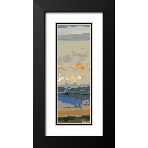 Evening Killala Bay III Black Modern Wood Framed Art Print with Double Matting by Dowling, Grainne