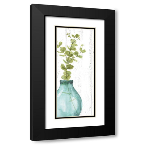 Mixed Greens LXXXV Shiplap Black Modern Wood Framed Art Print with Double Matting by Audit, Lisa
