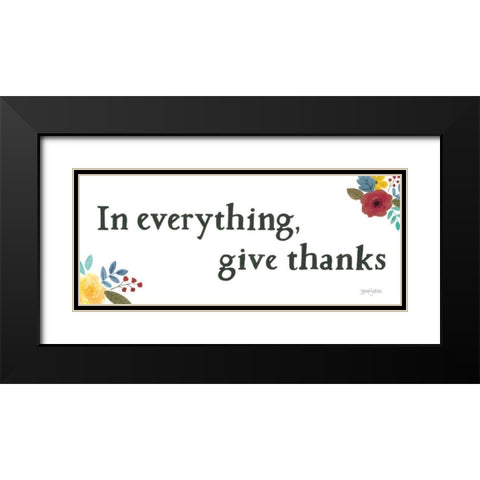 Scripture for Life III Black Modern Wood Framed Art Print with Double Matting by Jackson, Jenaya