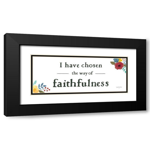 Scripture for Life IV Black Modern Wood Framed Art Print with Double Matting by Jackson, Jenaya