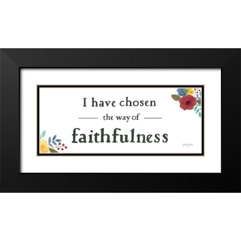 Scripture for Life IV Black Modern Wood Framed Art Print with Double Matting by Jackson, Jenaya