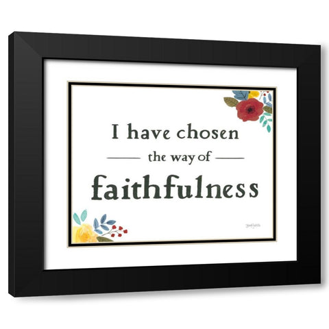 Scripture for Life VI Black Modern Wood Framed Art Print with Double Matting by Jackson, Jenaya