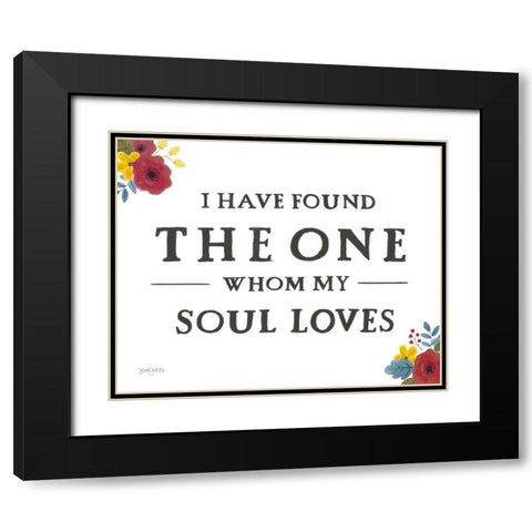 Scripture for Life VII Black Modern Wood Framed Art Print with Double Matting by Jackson, Jenaya