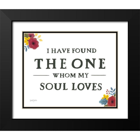 Scripture for Life VII Black Modern Wood Framed Art Print with Double Matting by Jackson, Jenaya