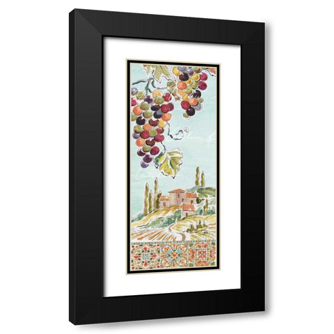 Tuscan Breeze IV Black Modern Wood Framed Art Print with Double Matting by Brissonnet, Daphne