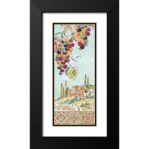 Tuscan Breeze IV Black Modern Wood Framed Art Print with Double Matting by Brissonnet, Daphne