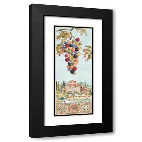 Tuscan Breeze V Black Modern Wood Framed Art Print with Double Matting by Brissonnet, Daphne