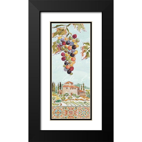 Tuscan Breeze V Black Modern Wood Framed Art Print with Double Matting by Brissonnet, Daphne