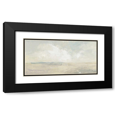 Sky and Sand Black Modern Wood Framed Art Print with Double Matting by Purinton, Julia