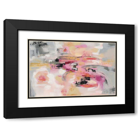 Haiku Black Modern Wood Framed Art Print with Double Matting by Vassileva, Silvia