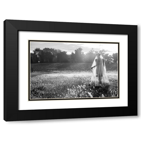 Dressing Up Black Modern Wood Framed Art Print with Double Matting by Aledanda