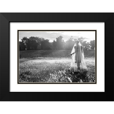 Dressing Up Black Modern Wood Framed Art Print with Double Matting by Aledanda