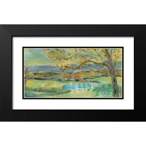 Cloudland View Black Modern Wood Framed Art Print with Double Matting by Schlabach, Sue
