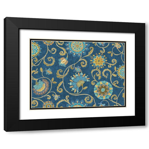 Love Tales Step 01B Black Modern Wood Framed Art Print with Double Matting by Brissonnet, Daphne