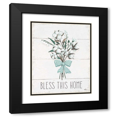 Blessed II Black Modern Wood Framed Art Print with Double Matting by Penner, Janelle