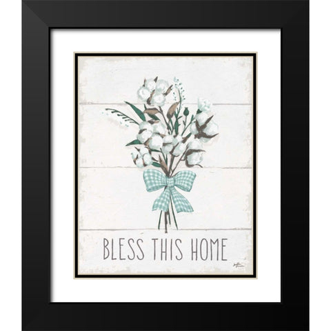 Blessed II Black Modern Wood Framed Art Print with Double Matting by Penner, Janelle