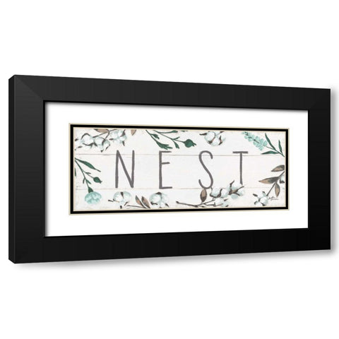 Blessed XI Black Modern Wood Framed Art Print with Double Matting by Penner, Janelle