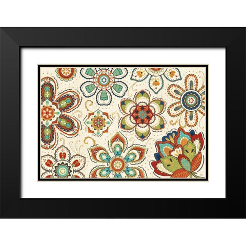 La Vida Loca I Black Modern Wood Framed Art Print with Double Matting by Charron, Veronique