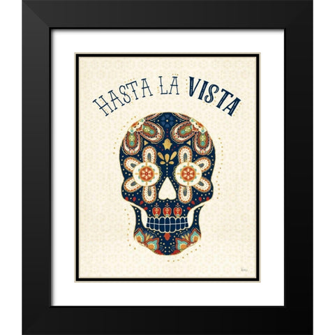La Vida Loca V Black Modern Wood Framed Art Print with Double Matting by Charron, Veronique