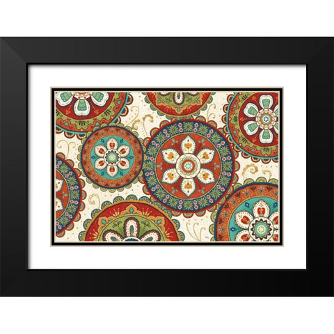 La Vida Loca IX Black Modern Wood Framed Art Print with Double Matting by Charron, Veronique