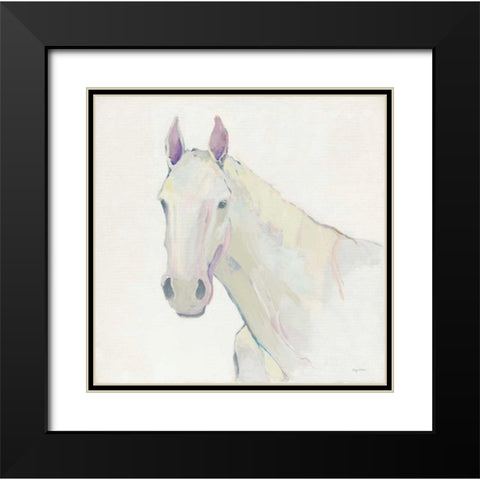 Horace Neutral Black Modern Wood Framed Art Print with Double Matting by Tillmon, Avery