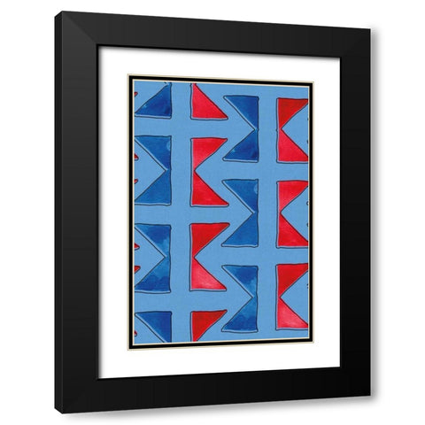 Seafood Shanty Step 02C Black Modern Wood Framed Art Print with Double Matting by Tavoletti, Anne