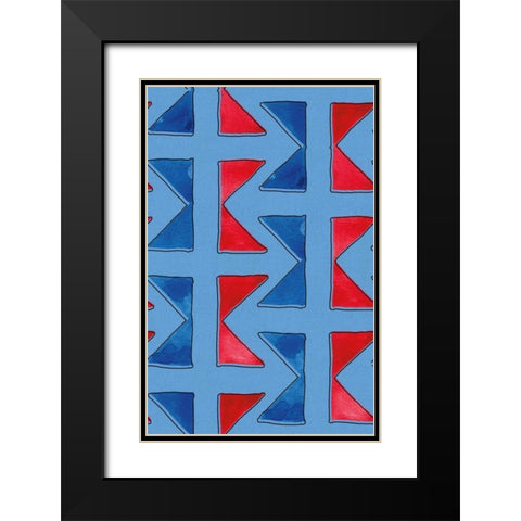 Seafood Shanty Step 02C Black Modern Wood Framed Art Print with Double Matting by Tavoletti, Anne
