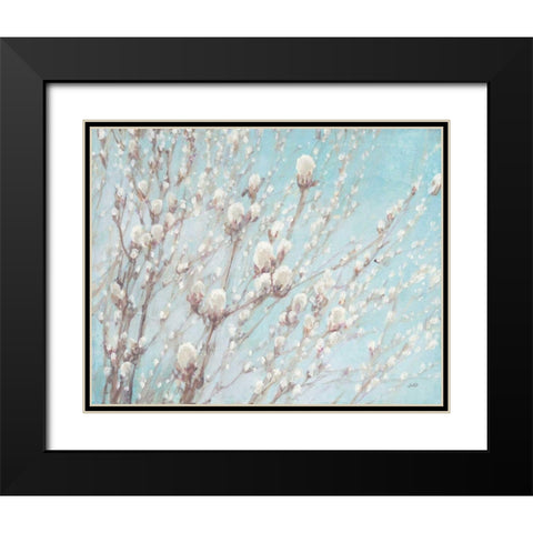 Early Spring Black Modern Wood Framed Art Print with Double Matting by Purinton, Julia