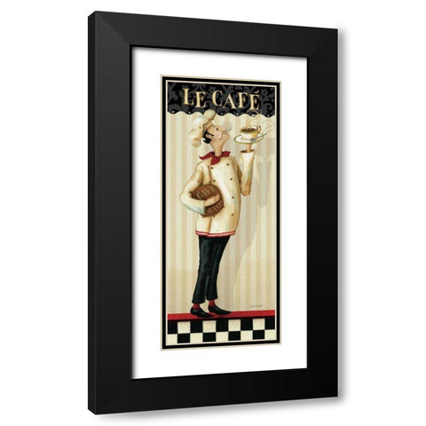 Chefs Masterpiece II Black Modern Wood Framed Art Print with Double Matting by Audit, Lisa