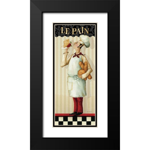 Chefs Masterpiece III Black Modern Wood Framed Art Print with Double Matting by Audit, Lisa